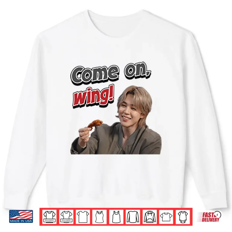 Sweatshirt Come On Wing Jimin BTS Shirt