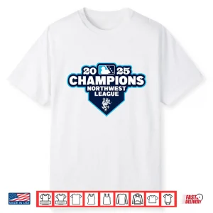 Everett Aquasox 2025 Northwest League Champions Shirt