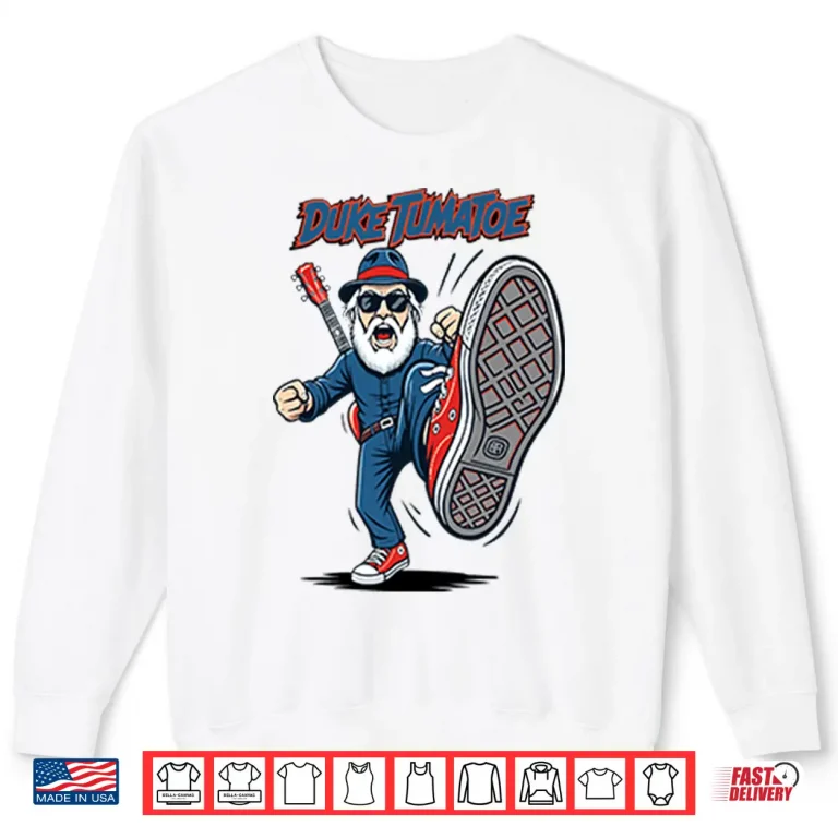 Sweatshirt Duke Tumatoe Kicking Duke Kung Fu Shirt