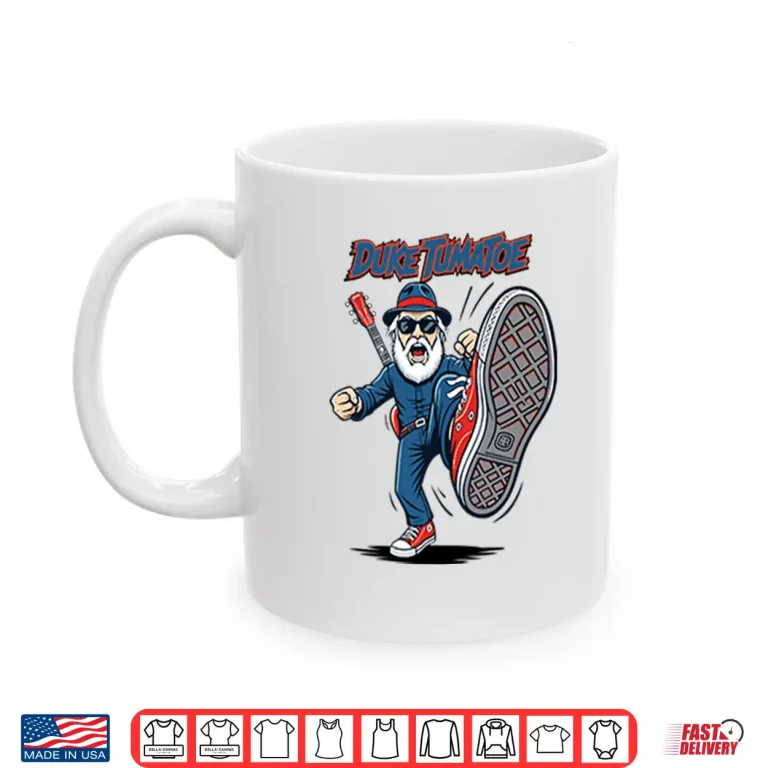 Mug Duke Tumatoe Kicking Duke Kung Fu Shirt