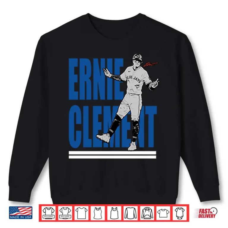 Sweatshirt Ernie Clement Toronto Blue Jays Shirt