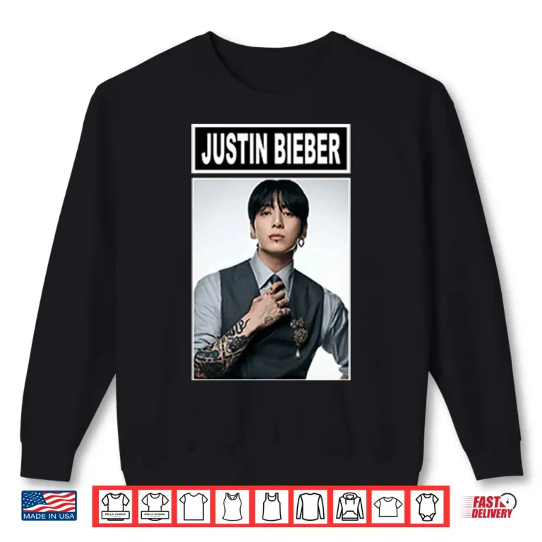Sweatshirt Justin Bieber Jungkook Shirt