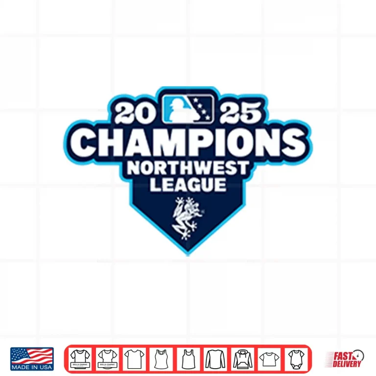 Design Everett AquaSox 2025 Northwest League Champions Shirt