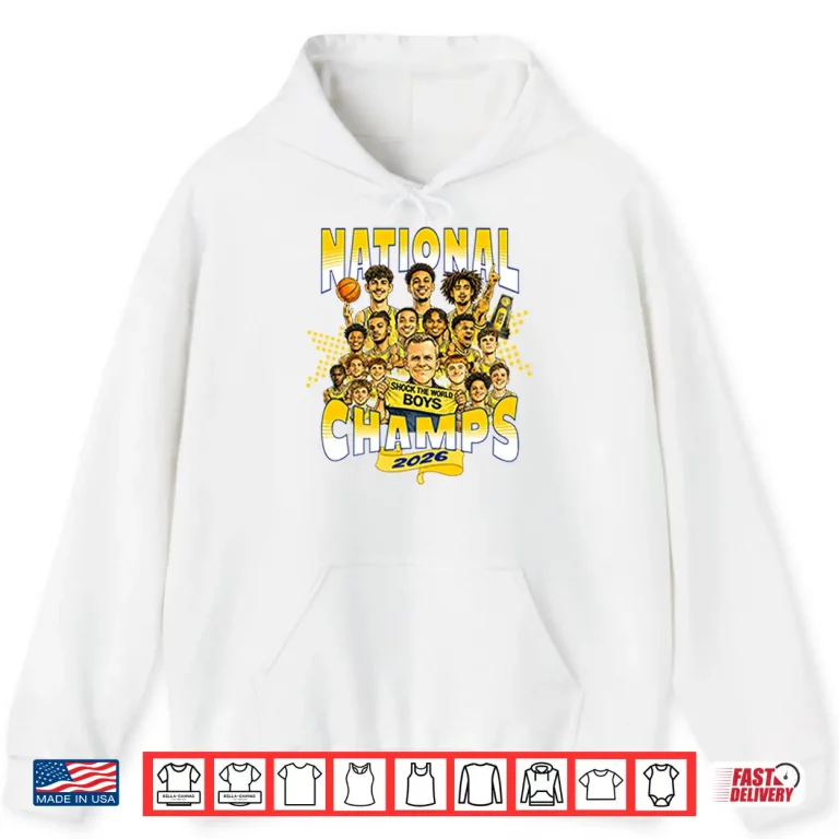 Hoodie Michigan Wolverines 2026 National Champs Shirt