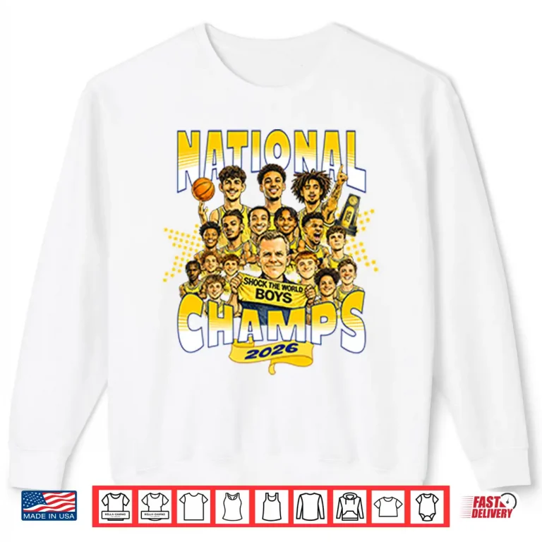 Sweatshirt Michigan Wolverines 2026 National Champs Shirt