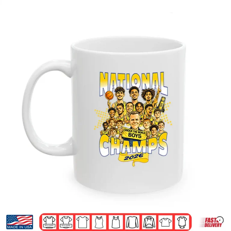 Mug Michigan Wolverines 2026 National Champs Shirt