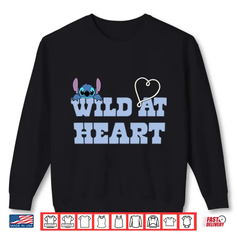 Sweatshirt Wild At Heart Stitch Shirt