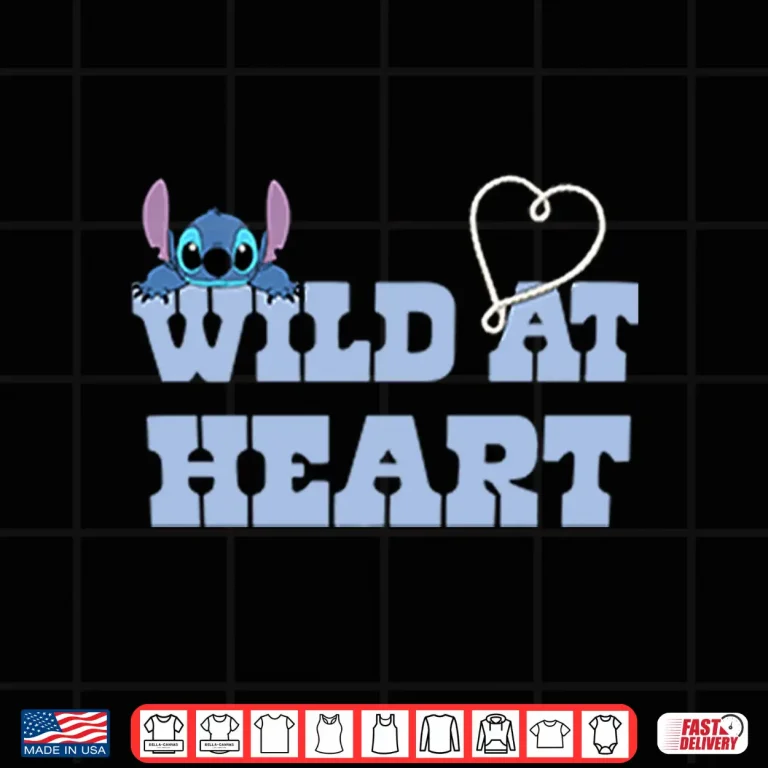 Design Wild At Heart Stitch Shirt