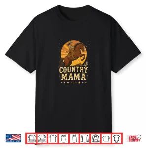 Country Mama Western Horse Riding Sunray Shirt