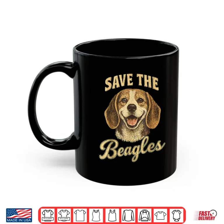 Mug Save The Beagles End Animal Abuse Shirt