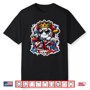 Cute Baseball Style Apparel For Youth Kids Birthday Drip Shirt