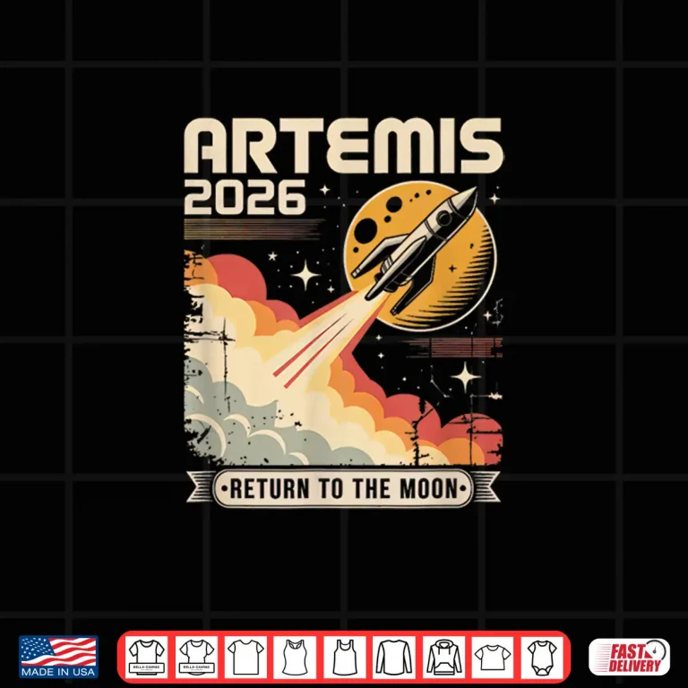 Design Artermis 2026 Return To The Moon Shirt