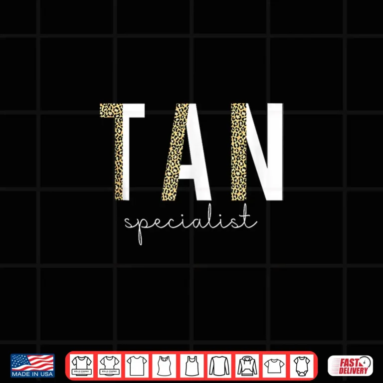 Design Tan Specialist Spray Tan Artist Spray Tanning Shirt