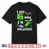 7Th Birthday I Was 6 Now Im 7 Unlocked 67 Shirt