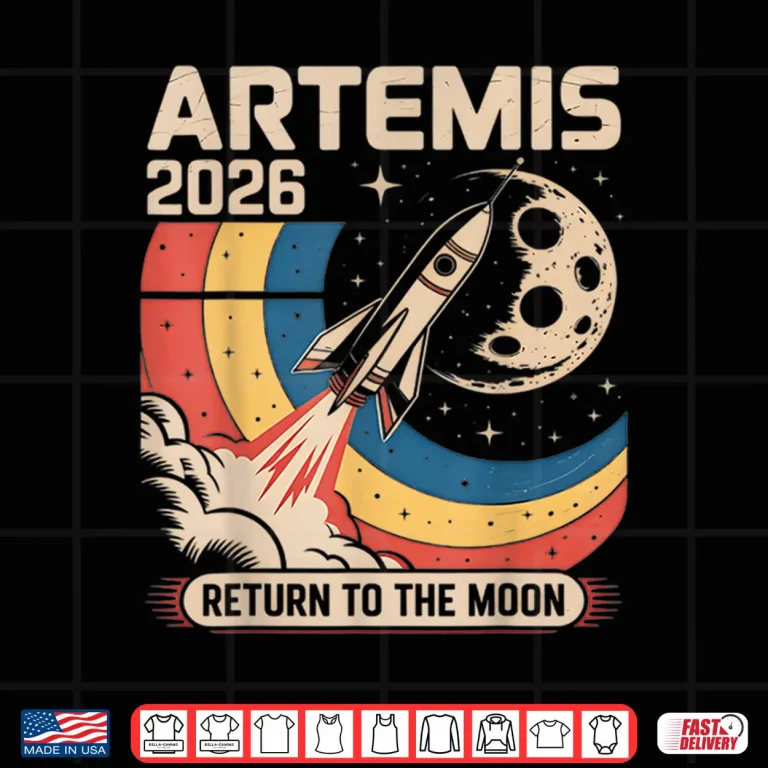 Design Artemis II Launch Back to The Moon 2026 Shirt