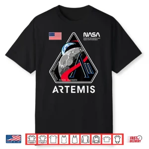 Nasa Artemis Ii Mission Patch Logo Moon Space Program 2026 Shirt