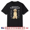 Anatomy Labrador Retriever Yellow Lab Dog Owner Shirt