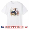 Floral Wildflower Dog Labrador Retriever Shirt