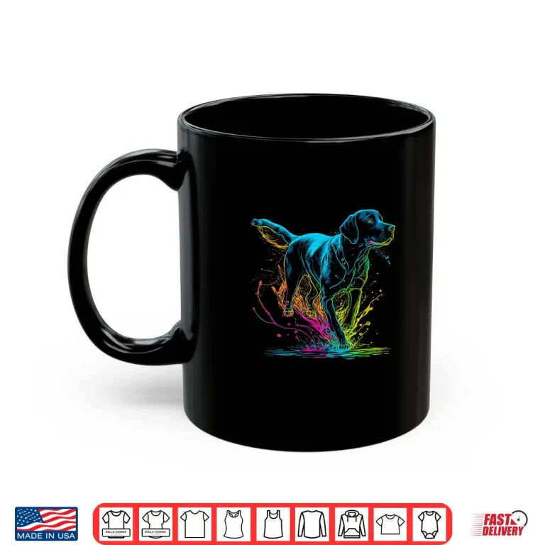 Mug Cute Black Lab Black Labrador Retriever Puppy Dog Mom Animal Shirt