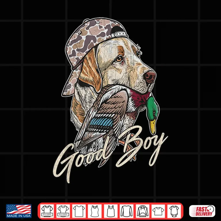 Design Good Boy Duck Hunting Labrador Retriever Shirt