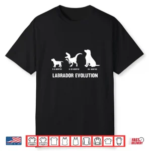 Labrador Retriever Evolution Design Labrador Owner Shirt