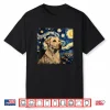 Labrador Retriever Dog Van Gogh Style Starry Night Shirt