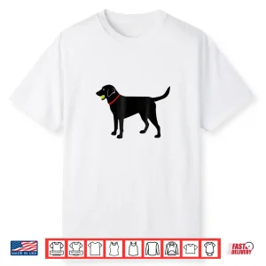 Labrador Retriever Fetch Black Lab Play Ball Shirt