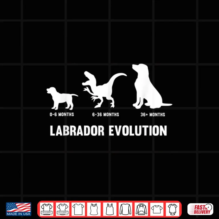 Design Labrador Retriever Evolution Design Labrador Owner Shirt