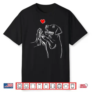 Labrador Retriever Love Golden Black Lab Shirt