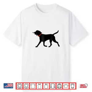 Labrador Retriever Play Fetch Black Lab Shirt