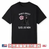 Worlds Greatest Black Lab Mom Dog Puppy Lover Pet Owner Shirt