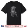 Yellow Chocolate Black Labrador Retriever Calligram Shirt