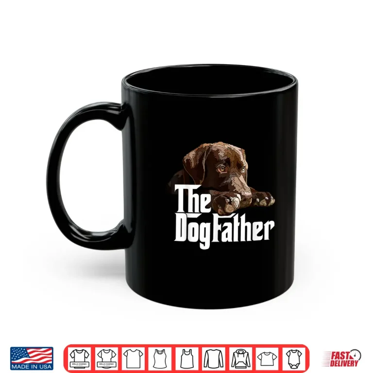 Mug The Dog Parent Brown Labrador Chocolate Retriever Lab Shirt 1