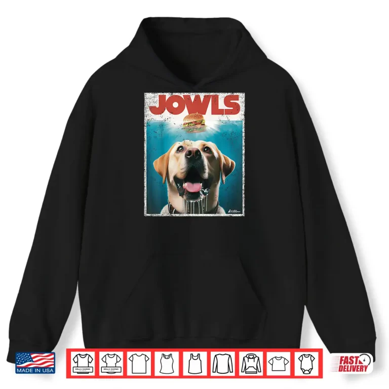 Hoodie Yellow Lab Jowls Labrador Retriever Dog Mom Shirt