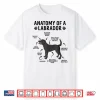 Anatomy Of A Labrador Retriever Funny Black Labrador Dog Shirt