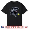 Black Labrador Retriever Chasing A Ball Puppy Lab Owner Shirt