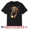 Brown Labrador Chasing Ball Shirt