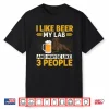 Chocolate Labrador Retriever Dog Beer Chocolate Lab Shirt