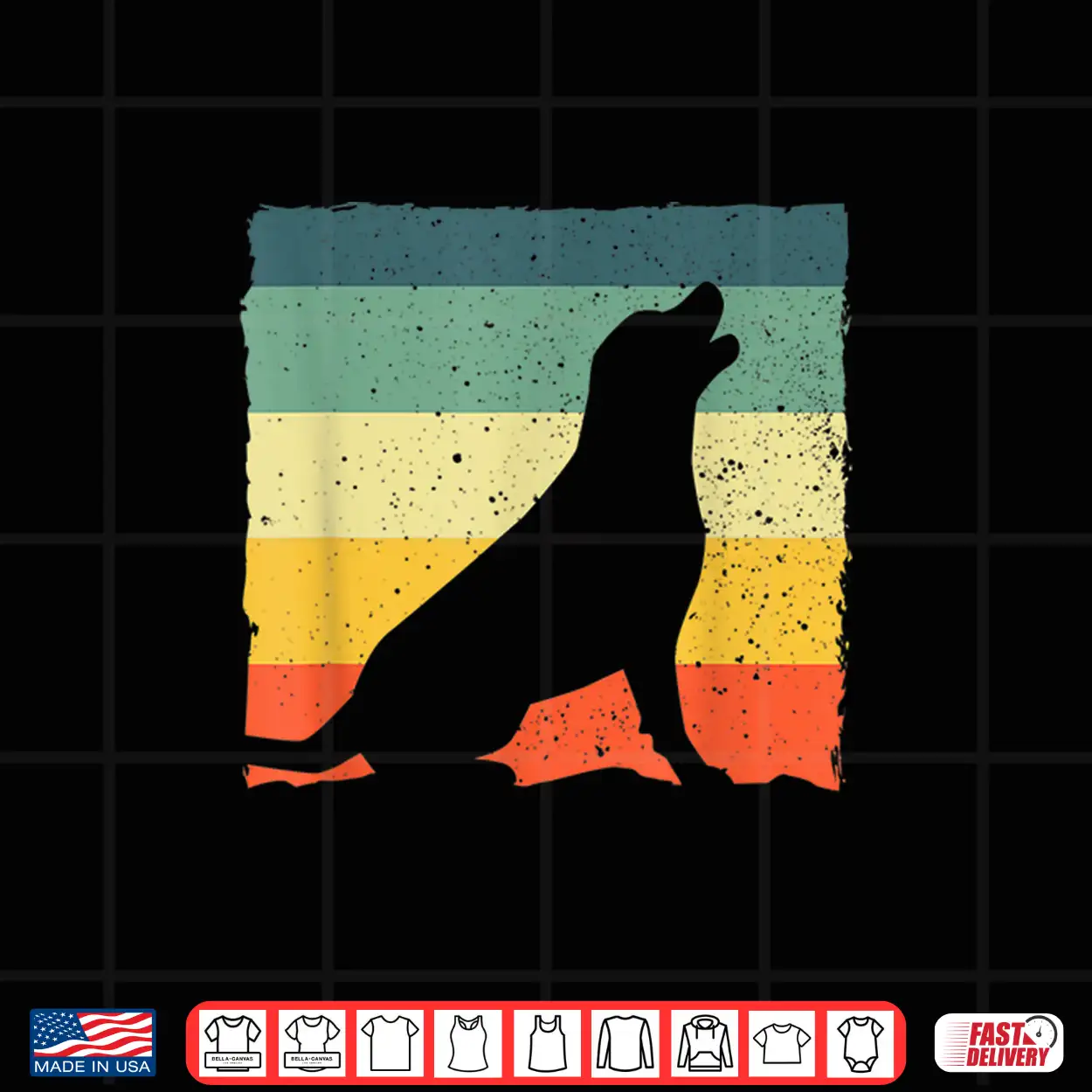 Cool Labrador Art For Men Women Vintage Labrador Retriever Shirt
