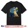 Golden Retriever Starry Night Van Gogh Golden Lab Shirt