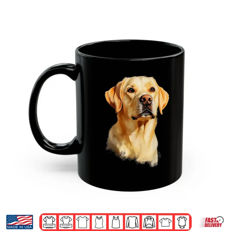 Mug Labrador Retriever Dog Motif Pet Labrador Retriever Shirt
