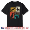 Labrador Vintage Collage Retriever Lab Dad Mom Dog Lover Shirt