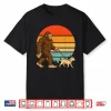 Bigfoot Labrador Retriever Retro Dog Vintage Shirt