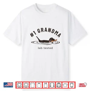 Black Lab #1 Grandma Labrador Retriever Owner Mother’S Day Shirt