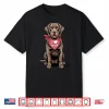 I Love Mom Chocolate Labrador Retriever Dog Mother’S Day Shirt