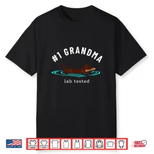 Lab Grandma Chocolate Labrador Retriever Dog Grandparent Shirt