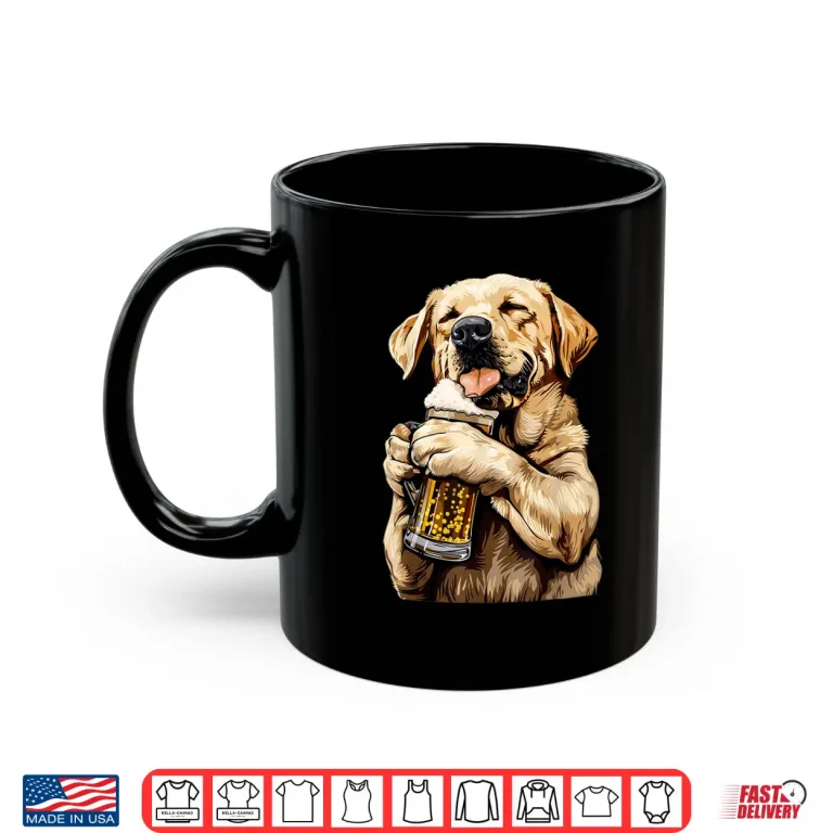 Mug Labrador Retriever Beer Shirt