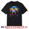 Labrador Retriever Dog With Sunglasses Shirt