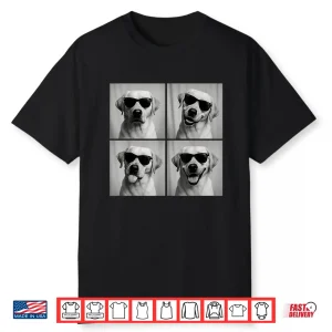 Funny Labrador Dog Lover Cute Yellow Lab Photo Booth Shirt