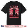 Funny Retro Japanese Dogzilla Black Labrador Retriever Shirt